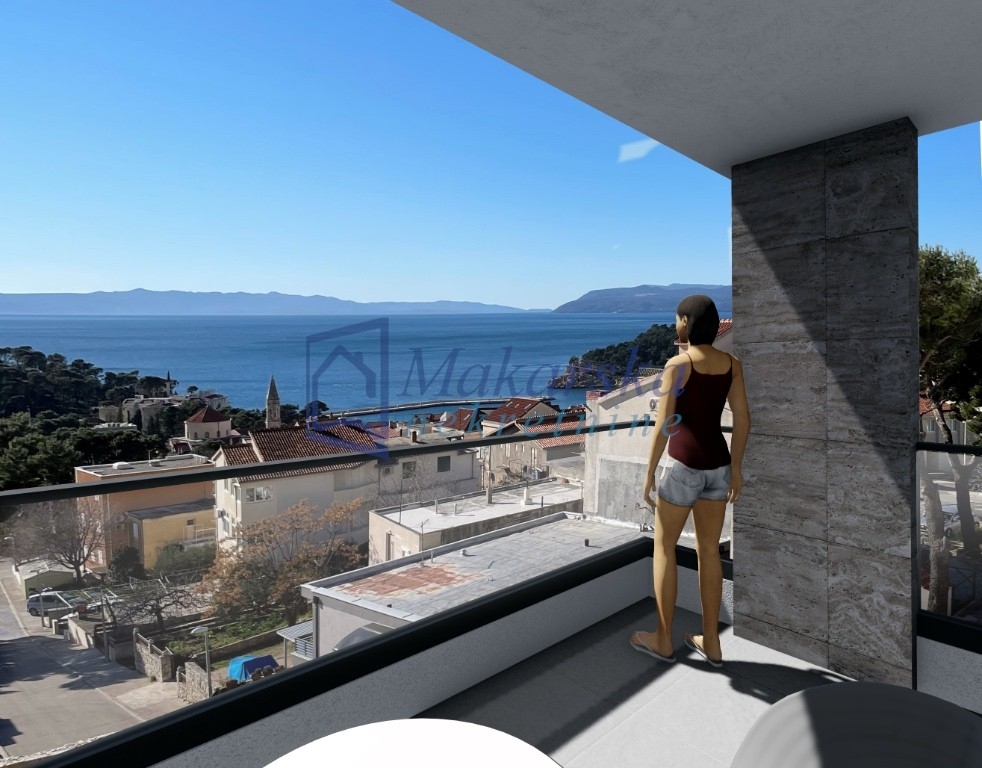 New three bedroom apartment with seaview